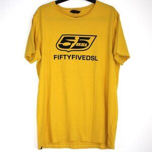 Diesel 55DSL Mens Large Spell Out T-Shirt RARE Q1105